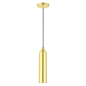 1 Lt Satin Brass  Pendant (108|46751-12)