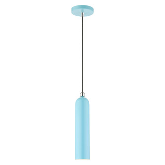 1 Lt Shiny Baby Blue Pendant (108|46751-74)