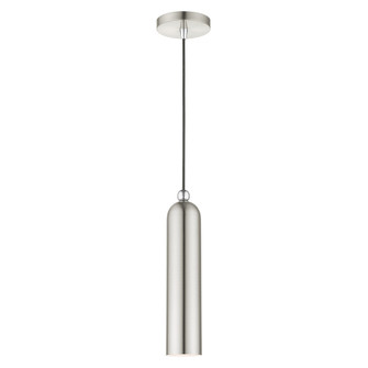 1 Lt Brushed Nickel Pendant (108|46751-91)
