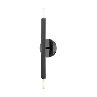 2 Lt Black Chrome ADA Sconce (108|46981-46)