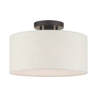 1 Lt English Bronze Semi Flush (108|49809-92)