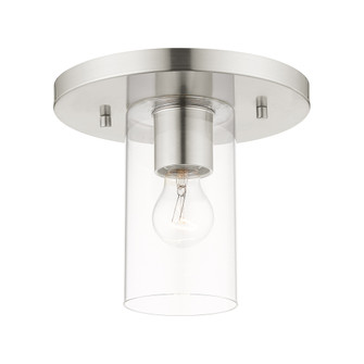 1 Lt Brushed Nickel Flush Mount (108|45471-91)