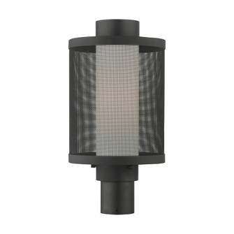 1 Lt Texture Black Post Light (108|20686-14)