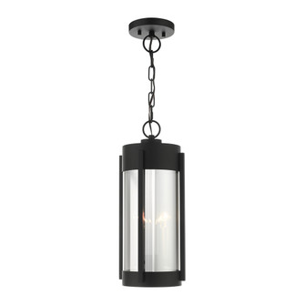 2 Lt Black Outdoor Pendant Lantern (108|22385-04)