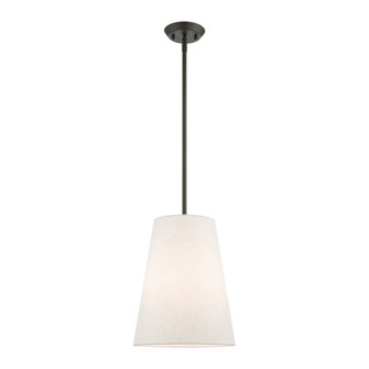 1 Lt Bronze Shaded Chandelier (108|41387-07)