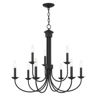 9 Lt Black Chandelier (108|42687-04)