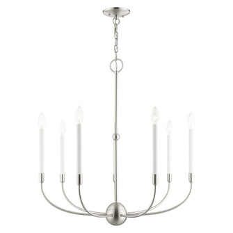 7 Lt Brushed Nickel Chandelier (108|46067-91)