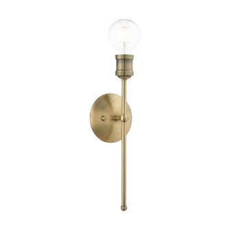 1 Lt Antique Brass Wall Sconce (108|16711-01)