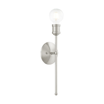 1 Lt Brushed Nickel Wall Sconce (108|16711-91)