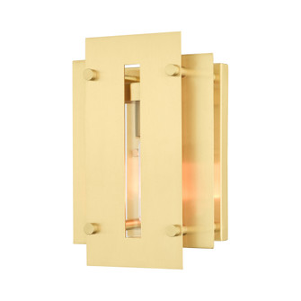 1 Lt Satin Brass Outdoor Wall Lantern (108|21771-12)