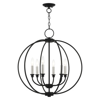 6 Lt Black Chandelier (108|4666-04)