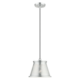 1 Lt Brushed Aluminum Mini Pendant (108|49096-66)