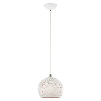 1 Lt White Pendant (108|49181-03)