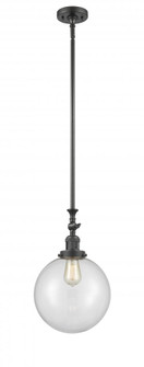 Beacon - 1 Light - 10 inch - Oil Rubbed Bronze - Stem Hung - Adjustable Mini Pendant (3442|206-OB-G202-10-LED)