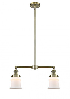Canton - 2 Light - 21 inch - Antique Brass - Stem Hung - Adjustable Island Light (3442|209-AB-G181S)
