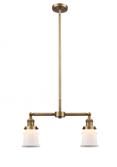 Canton - 2 Light - 21 inch - Brushed Brass - Stem Hung - Adjustable Island Light (3442|209-BB-G181S)