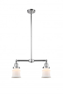 Canton - 2 Light - 21 inch - Polished Chrome - Stem Hung - Adjustable Island Light (3442|209-PC-G181S-LED)