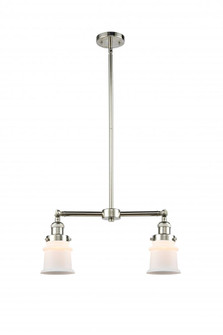 Canton - 2 Light - 21 inch - Polished Nickel - Stem Hung - Island Light (3442|209-PN-G181S-LED)