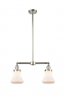Bellmont - 2 Light - 21 inch - Polished Nickel - Stem Hung - Adjustable Island Light (3442|209-PN-G191)