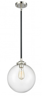 Beacon - 1 Light - 10 inch - Black Polished Nickel - Stem hung - Mini Pendant (3442|284-1S-BPN-G202-10-LED)