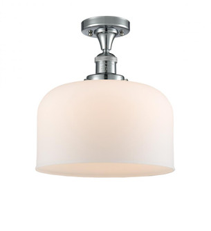 Bell - 1 Light - 12 inch - Polished Chrome - Semi-Flush Mount (3442|517-1CH-PC-G71-L)