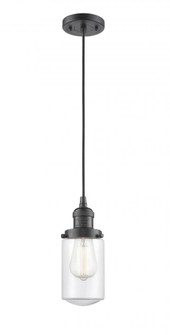 Dover - 1 Light - 5 inch - Oil Rubbed Bronze - Cord hung - Mini Pendant (3442|201C-OB-G312)