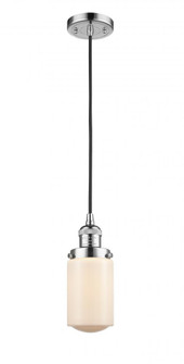 Dover - 1 Light - 5 inch - Polished Chrome - Cord hung - Mini Pendant (3442|201C-PC-G311)
