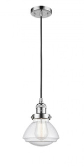 Olean - 1 Light - 7 inch - Polished Chrome - Cord hung - Mini Pendant (3442|201C-PC-G324)
