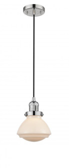 Olean - 1 Light - 7 inch - Polished Nickel - Cord hung - Mini Pendant (3442|201C-PN-G321-LED)