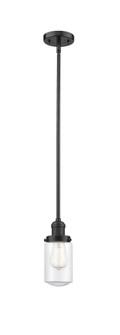 Dover - 1 Light - 5 inch - Oil Rubbed Bronze - Stem Hung - Mini Pendant (3442|201S-OB-G312)