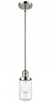 Dover - 1 Light - 5 inch - Polished Nickel - Stem Hung - Mini Pendant (3442|201S-PN-G312)