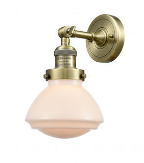 Olean - 1 Light - 7 inch - Antique Brass - Adjustable Sconce (3442|203-AB-G321-LED)