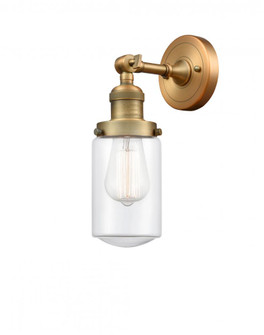 Dover - 1 Light - 5 inch - Brushed Brass - Adjustable Sconce (3442|203-BB-G312)