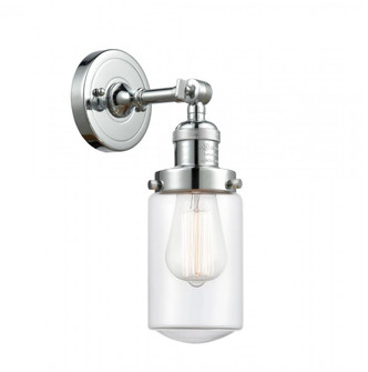 Dover - 1 Light - 5 inch - Polished Chrome - Adjustable Sconce (3442|203-PC-G312)
