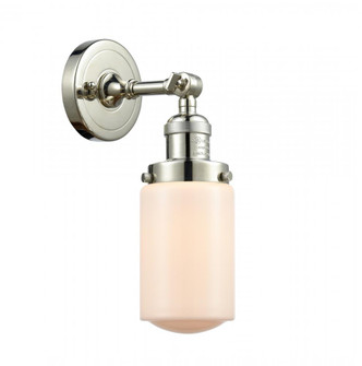 Dover - 1 Light - 5 inch - Polished Nickel - Adjustable Sconce (3442|203-PN-G311-LED)