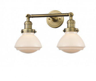 Olean - 2 Light - 17 inch - Brushed Brass - Adjustable Bath Vanity Light (3442|208-BB-G321-LED)