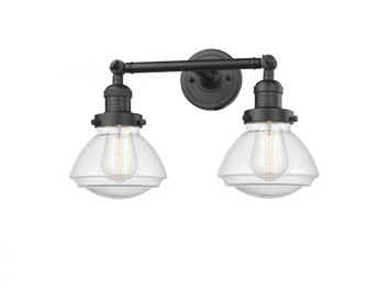 Olean - 2 Light - 17 inch - Oil Rubbed Bronze - Adjustable Bath Vanity Light (3442|208-OB-G324)
