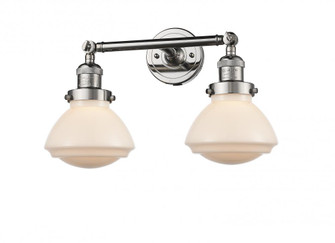 Olean - 2 Light - 17 inch - Polished Nickel - Adjustable Bath Vanity Light (3442|208-PN-G321)