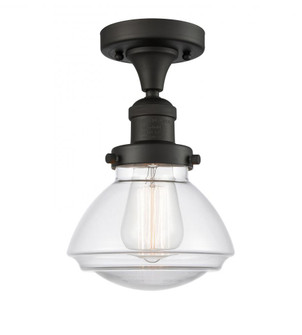 Olean - 1 Light - 7 inch - Oil Rubbed Bronze - Semi-Flush Mount (3442|517-1CH-OB-G322-LED)