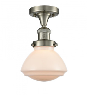 Olean - 1 Light - 7 inch - Brushed Satin Nickel - Semi-Flush Mount (3442|517-1CH-SN-G321-LED)
