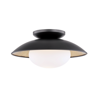 Cadence Semi Flush (6939|H368601M-BLK/GL)