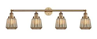 Chatham - 4 Light - 42 inch - Brushed Brass - Adjustable Bath Vanity Light (3442|215-BB-G146)