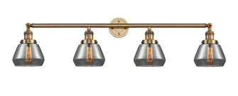 Fulton - 4 Light - 43 inch - Brushed Brass - Adjustable Bath Vanity Light (3442|215-BB-G173)