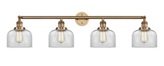 Bell - 4 Light - 44 inch - Brushed Brass - Adjustable Bath Vanity Light (3442|215-BB-G72)