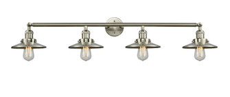 Railroad - 4 Light - 44 inch - Brushed Satin Nickel - Adjustable Bath Vanity Light (3442|215-SN-M2)