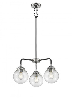 Baldwin 3 Light 20 inch Chandelier (3442|284-3CH-BPN-G202)