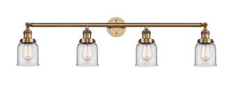 Bell - 4 Light - 42 inch - Brushed Brass - Adjustable Bath Vanity Light (3442|215-BB-G52-LED)