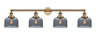 Bell - 4 Light - 44 inch - Brushed Brass - Adjustable Bath Vanity Light (3442|215-BB-G73-LED)