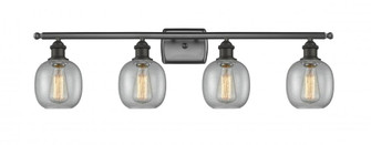 Belfast - 4 Light - 36 inch - Oil Rubbed Bronze - Bath Vanity Light (3442|516-4W-OB-G104-LED)
