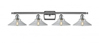 Orwell - 4 Light - 38 inch - Polished Chrome - Bath Vanity Light (3442|516-4W-PC-G132-LED)